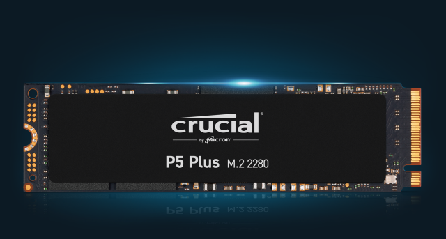 PCIe 4.0 NVMe M.2 SSD | Crucial P5 Plus | Crucial TW
