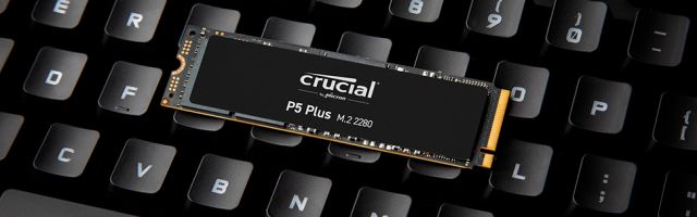Crucial P5 Plus 1TB PCIe M.2 2280SS SSD | CT1000P5PSSD8 | Crucial TW