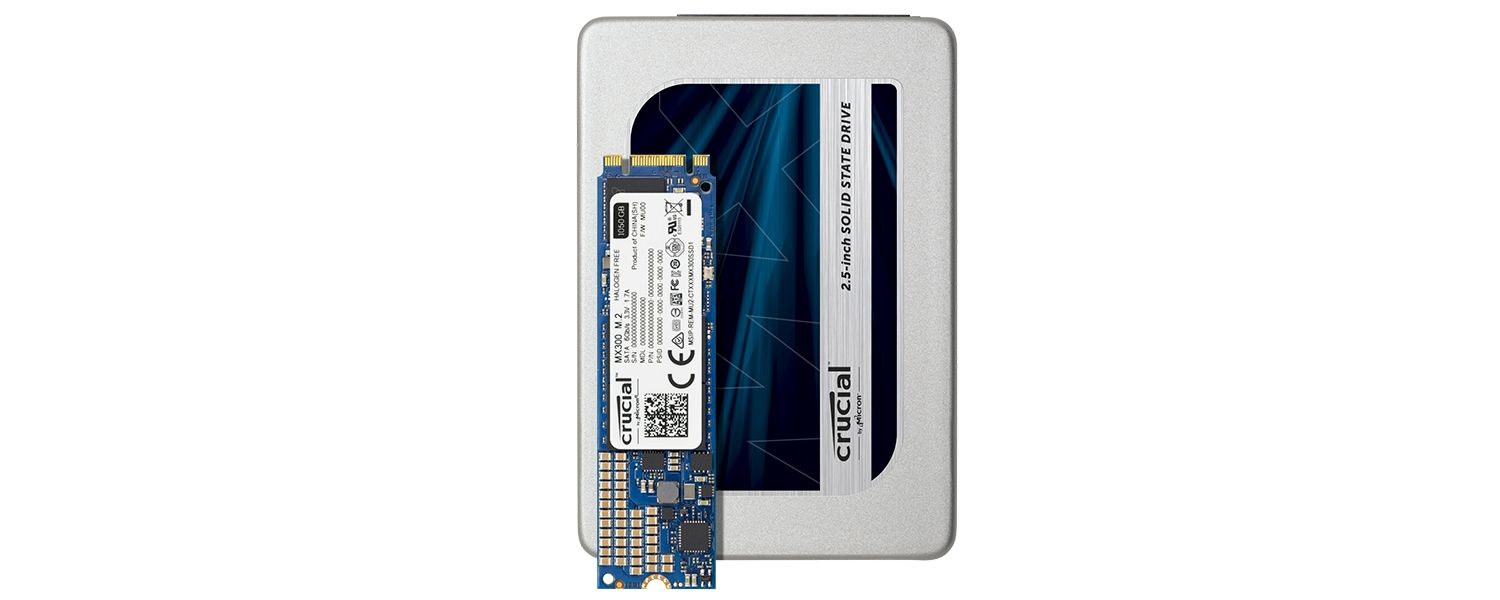 Crucial MX300 SSD 家族